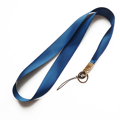 Tour de Cou Laniere Attache Strap Universel N10 Bleu Ciel