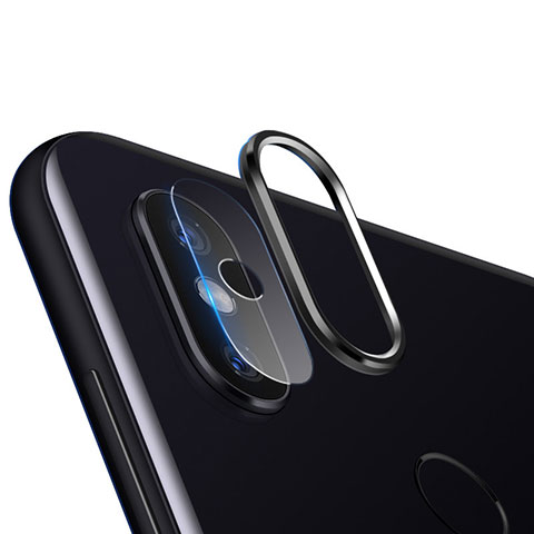 Verre Trempe Protecteur de Camera Protection pour Xiaomi Mi 8 Noir