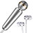 3.5mm Mini Microphone de Poche Elegant Karaoke Haut-Parleur M02 Argent