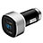 4.8A Adaptateur de Voiture Chargeur Rapide Double USB Port Universel Argent Petit