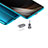 Bouchon Anti-poussiere USB-C Jack Type-C Universel H03 pour Apple iPad Pro 11 (2022) Gris Fonce
