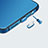 Bouchon Anti-poussiere USB-C Jack Type-C Universel H05 pour Apple iPad Pro 11 (2022) Bleu
