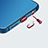 Bouchon Anti-poussiere USB-C Jack Type-C Universel H05 pour Apple iPad Pro 11 (2022) Rouge