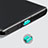 Bouchon Anti-poussiere USB-C Jack Type-C Universel H08 pour Apple iPad Pro 11 (2022) Vert
