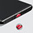 Bouchon Anti-poussiere USB-C Jack Type-C Universel H08 pour Apple iPhone 15 Pro Or Rose