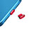 Bouchon Anti-poussiere USB-C Jack Type-C Universel H14 pour Apple iPad Pro 11 (2022) Rouge