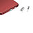 Bouchon Anti-poussiere USB-C Jack Type-C Universel H17 pour Apple iPhone 15 Argent