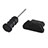 Bouchon Anti-poussiere USB Jack Android Universel C01 Noir Petit