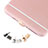 Bouchon Anti-poussiere USB Jack Android Universel C02 Or Rose Petit