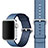 Bracelet Milanais pour Apple iWatch 38mm Bleu Petit