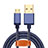 Cable Micro USB Android Universel A11 Bleu