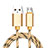 Cable Micro USB Android Universel M01 Or