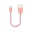 Cable Type-C Android Universel 30cm S05 Or Rose