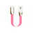 Cable Type-C Android Universel 30cm S06 pour Apple iPad Pro 11 (2022) Rose