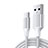 Cable Type-C Android Universel 3A H04 Blanc