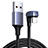 Cable Type-C Android Universel 60W H03 pour Apple iPad Air 5 10.9 (2022) Noir