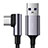 Cable Type-C Android Universel T07 pour Apple iPad Air 5 10.9 (2022) Noir