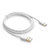 Cable Type-C Android Universel T11 pour Apple iPad Pro 12.9 (2021) Blanc Petit