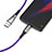 Cable Type-C Android Universel T12 pour Apple iPad Air 5 10.9 (2022) Violet Petit