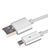 Cable USB 2.0 Android Universel A08 Argent Petit