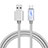 Cable USB 2.0 Android Universel A10 Argent