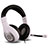 Casque Filaire Sport Stereo Ecouteur Intra-auriculaire Oreillette H50 Blanc Petit