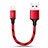 Chargeur Cable Data Synchro Cable 25cm S03 pour Apple iPhone X Petit