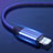 Chargeur Cable Data Synchro Cable C04 pour Apple iPad 10.2 (2020) Bleu