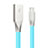 Chargeur Cable Data Synchro Cable C05 pour Apple iPad 10.2 (2020) Bleu Ciel