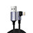 Chargeur Cable Data Synchro Cable C10 pour Apple iPhone 13 Pro Max Noir