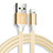 Chargeur Cable Data Synchro Cable D04 pour Apple iPad New Air (2019) Or