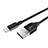 Chargeur Cable Data Synchro Cable D06 pour Apple iPad 3 Noir Petit