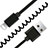 Chargeur Cable Data Synchro Cable D08 pour Apple iPad Air 2 Noir Petit