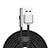 Chargeur Cable Data Synchro Cable D11 pour Apple iPad Mini 2 Noir Petit