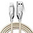 Chargeur Cable Data Synchro Cable D13 pour Apple iPad 10.2 (2020) Argent