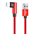 Chargeur Cable Data Synchro Cable D16 pour Apple iPad 4 Rouge