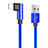 Chargeur Cable Data Synchro Cable D16 pour Apple iPad Mini Bleu