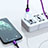 Chargeur Cable Data Synchro Cable D21 pour Apple iPhone 7 Petit