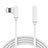 Chargeur Cable Data Synchro Cable D22 pour Apple iPhone 8 Blanc