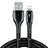 Chargeur Cable Data Synchro Cable D23 pour Apple iPad Pro 12.9 (2018) Noir