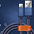 Chargeur Cable Data Synchro Cable L04 pour Apple iPad Mini 4 Bleu Petit