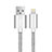 Chargeur Cable Data Synchro Cable L07 pour Apple iPad Mini 2 Argent Petit