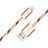 Chargeur Cable Data Synchro Cable L10 pour Apple iPad 10.2 (2020) Or