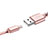 Chargeur Cable Data Synchro Cable L10 pour Apple iPad 10.2 (2020) Rose Petit