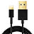 Chargeur Cable Data Synchro Cable L12 pour Apple iPad 10.2 (2020) Noir Petit