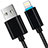 Chargeur Cable Data Synchro Cable L13 pour Apple iPad 10.2 (2020) Noir