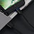 Chargeur Cable Data Synchro Cable L13 pour Apple iPad Pro 10.5 Noir Petit