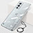 Coque Antichocs Rigide Sans Cadre Transparente Crystal Etui Housse H01 pour OnePlus 9RT 5G Argent