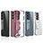 Coque Antichocs Rigide Transparente Crystal Etui Housse avec Support AC1 pour Samsung Galaxy S21 Plus 5G Petit