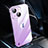 Coque Antichocs Rigide Transparente Crystal Etui Housse Degrade QC2 pour Apple iPhone 13 Violet